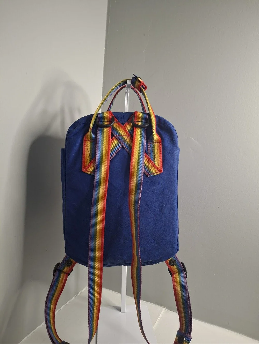 Fjällräven Kånken Rainbow Mini Cobalt Blue Backpack Pride Special Edition